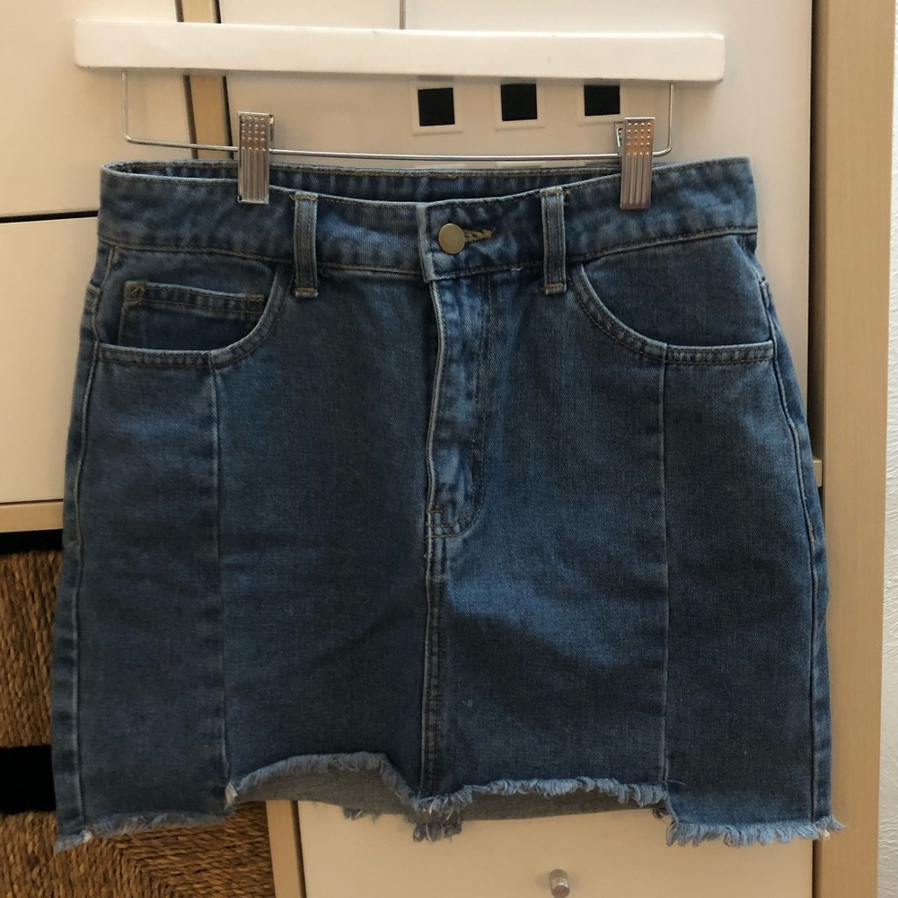 F21 Denim Skirt